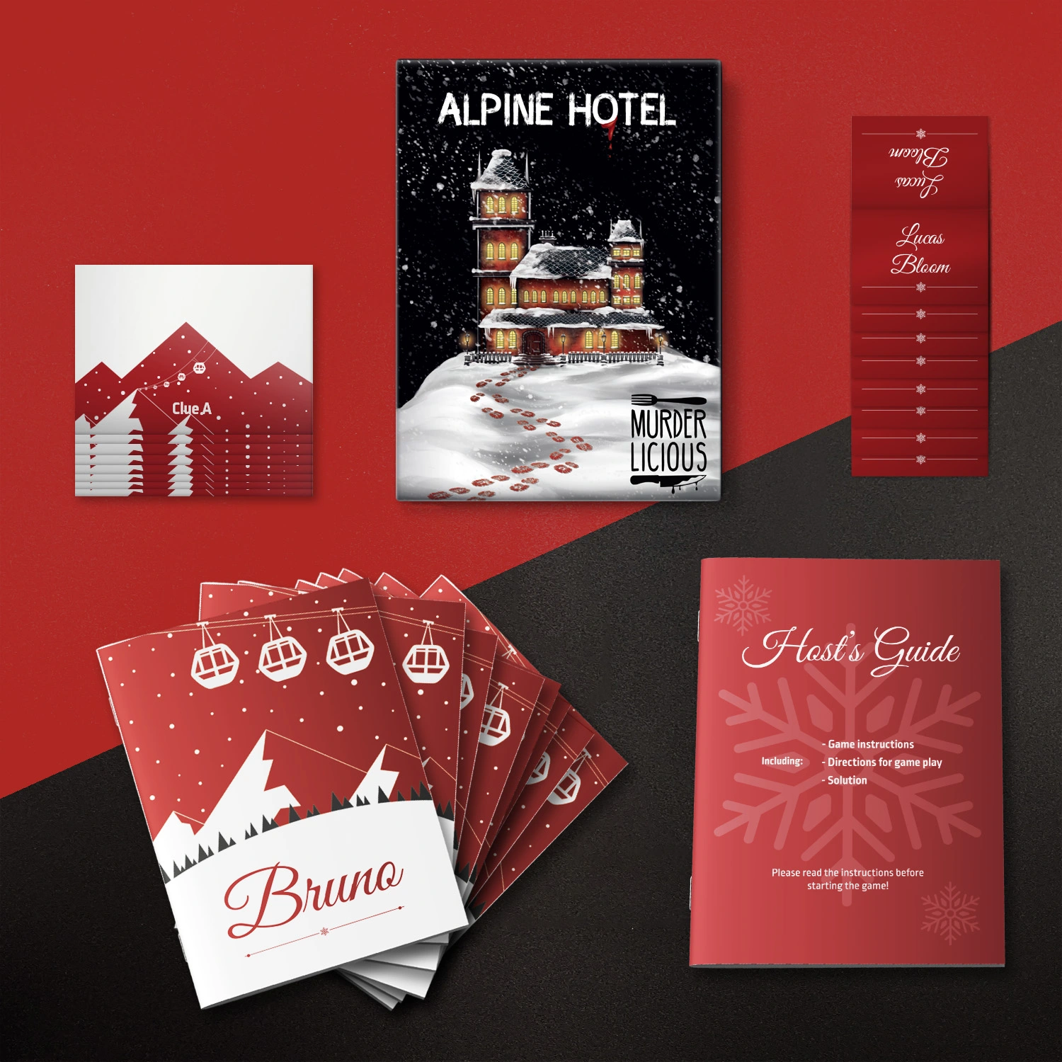 The game Alpine hotel